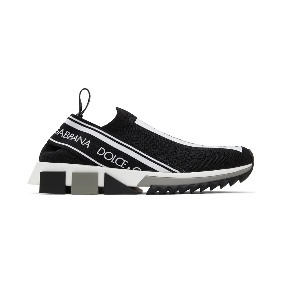 Dolce and Gabbana White Sorrento Slip-On Sneakers (CK1595 AH677)