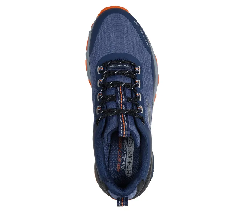 Skechers Max Protect – Promote Track Sneaker Marine/Orange