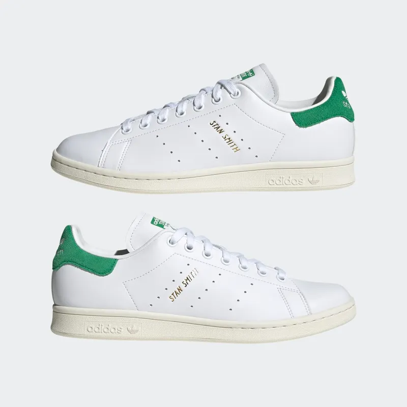 Adidas Stan Smith Cloud White / Green / Off White (GW1390)