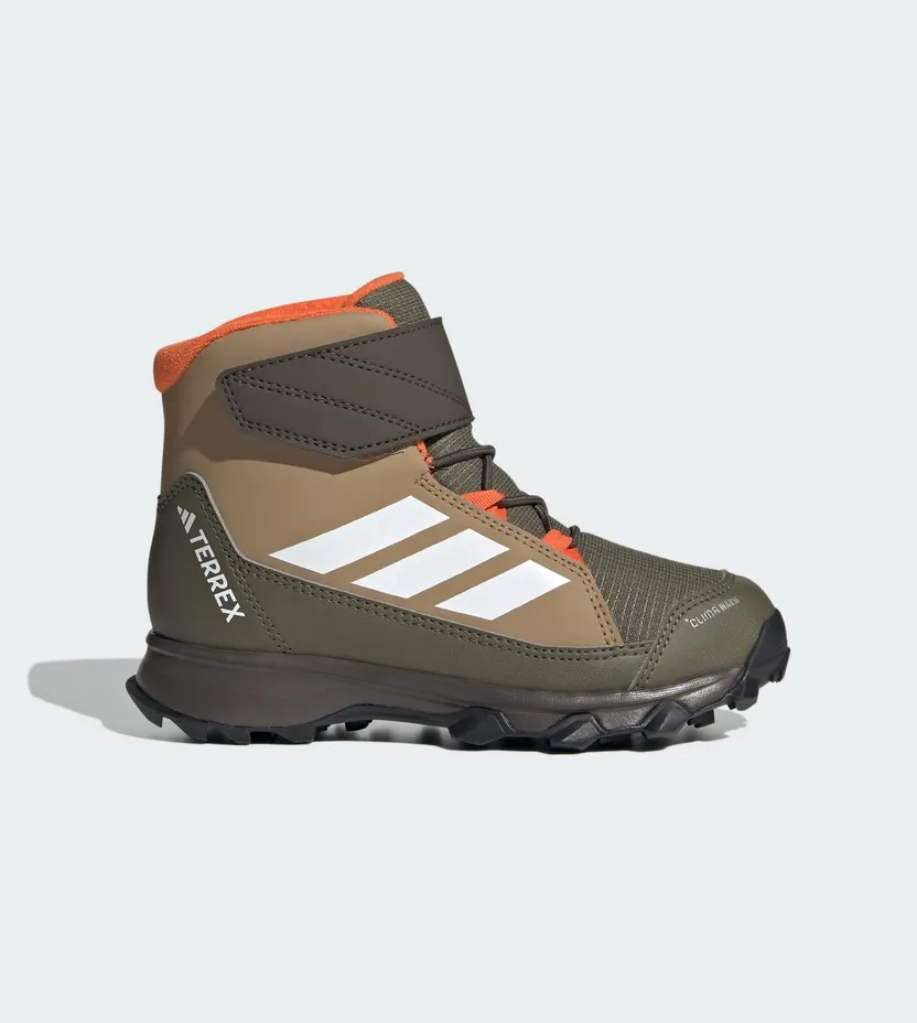 adidas Terrex Snow CF Climawarm Winter Cardboard White Semi Impact Orange (JR4189)