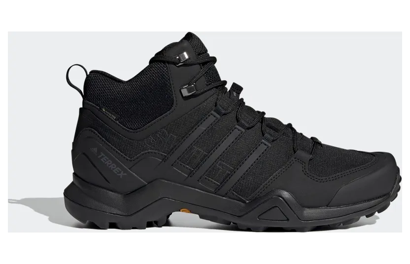 adidas TERREX Swift R2 Mid GORE-TEX Wanderschuh Core Black / Core Black / Core Black (CM7500)