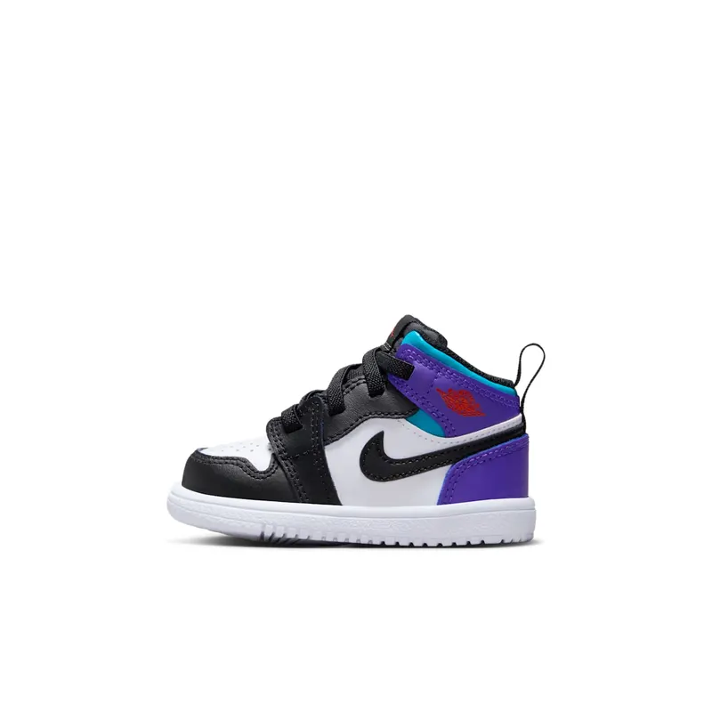 Jordan 1 Mid ALT White Bright Concord True Red Black (DR9744-154)