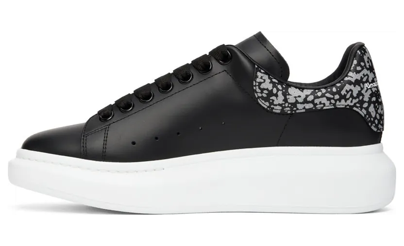 Alexander McQueen Black Oversized Sneakers (712136WICGF) (3)