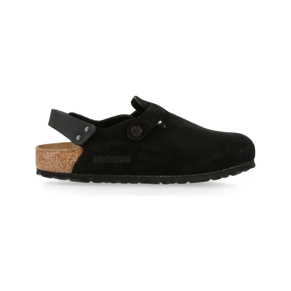 Birkenstock Tokio II Suede Leather “Black” – 1028337