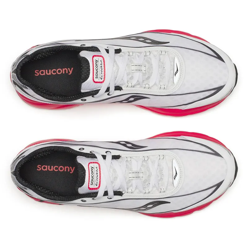 SAUCONY Kinvara 1 “White / Black / Red” (S70917-8)
