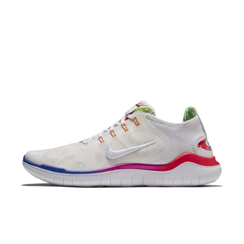 Nike Free RN 2018 Flabjacks White/Fuchsia Blast-Dynamic Yellow-Black (AH3966-100)