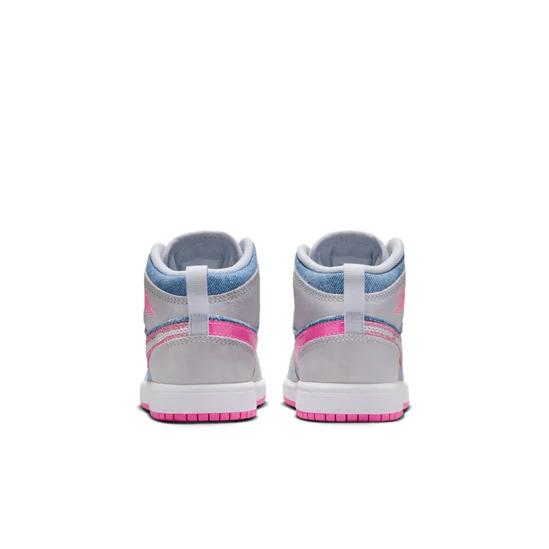 Jordan 1 Mid SE Denim Sequin (HQ1998-400)