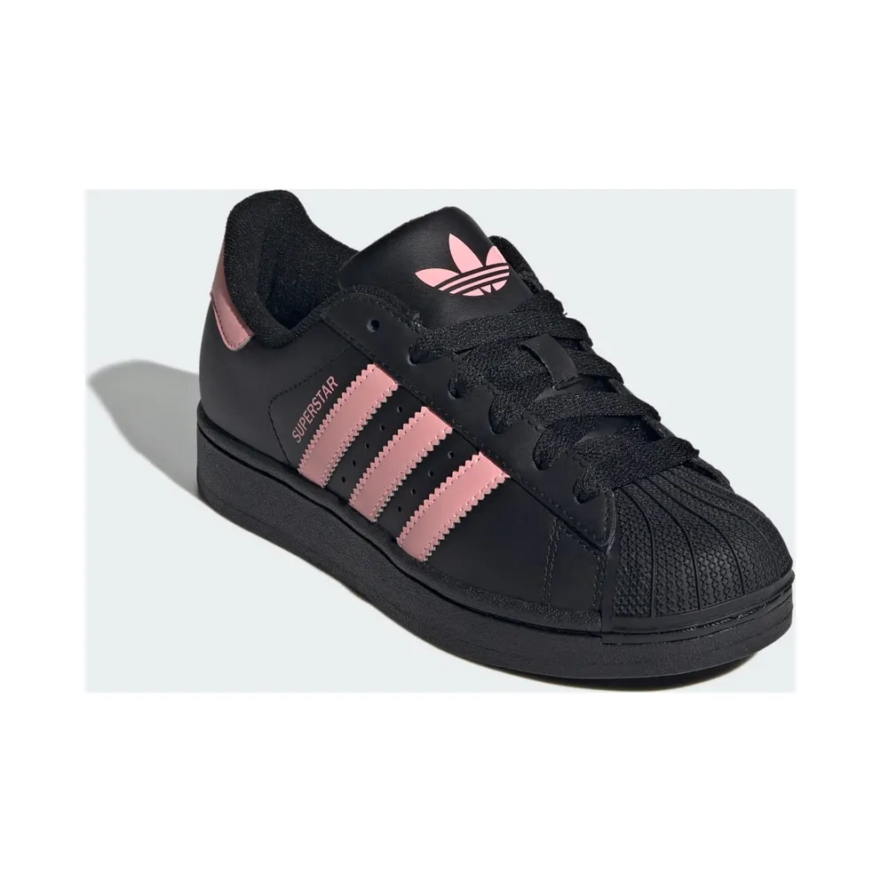 Adidas Superstar II Core Black / Glow Pink / Core Black (JR9862)