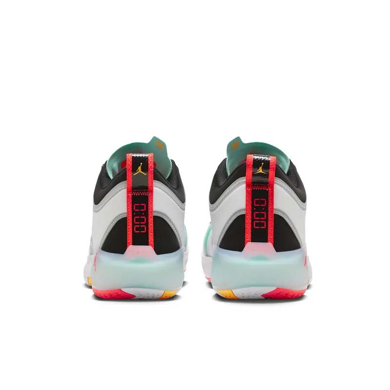 Jordan 37 Low PF Guo Ailun White Island Green Black Metallic Silver (FB8486-130)