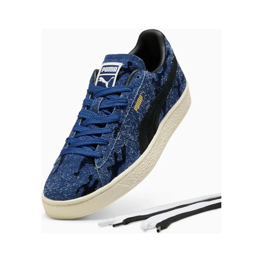 Puma Suede Flock Blue Jewel Club Navy (406919-01)
