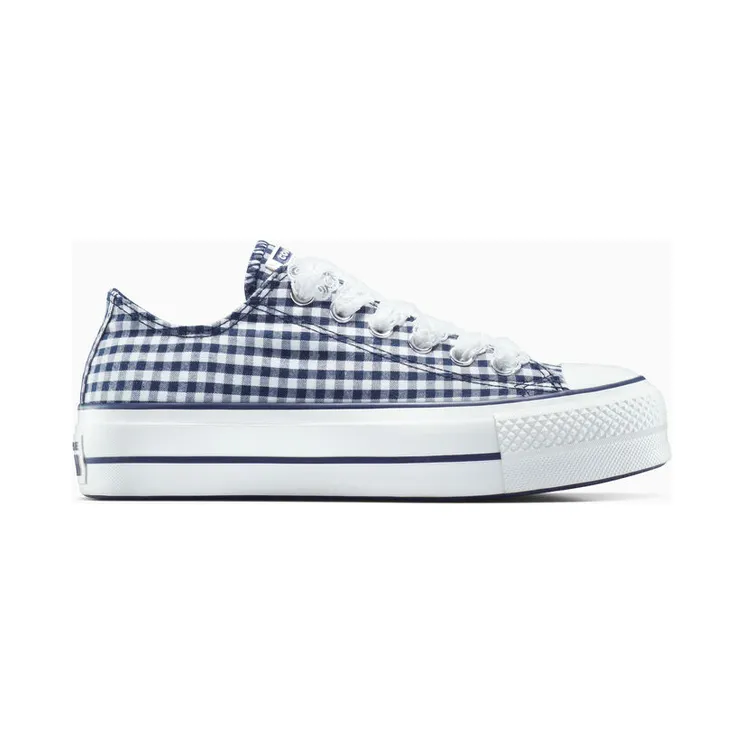 Converse Chuck Taylor All Star Lift Platform Gingham Obsidian/White/Vintage White (A13664C)