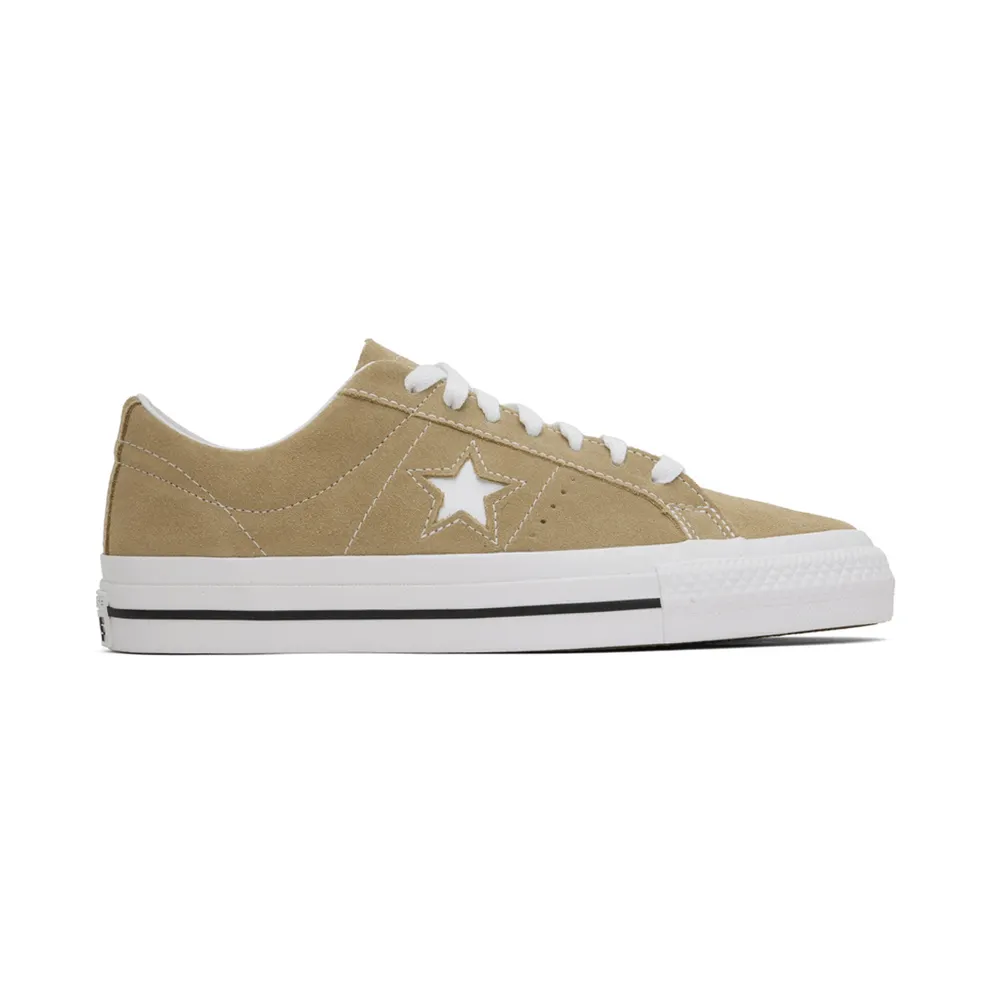 Converse One Star Pro Suede Nomad Khaki/Schwarz/Weiß (A00941C)
