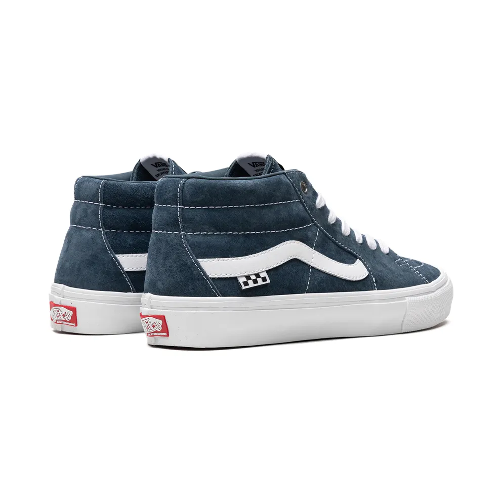 Vans Pig Suede Skate Grosso Mid “Blue/White” (VN0A5FCGY6Z)