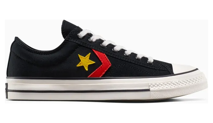 Converse Converse x Daily Paper Star Player 76 Black/Fern Green/Cyber Yellow (A13860C)