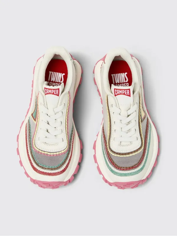 Camper Twins Recycled Polyester with Contrast Stitching Multicolor (K800685-001TWINS0)