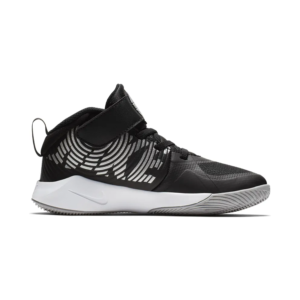 Nike Team Hustle D 9 Black Wolf Grey (PS) Black/Wolf Grey/White (AQ4225-001)