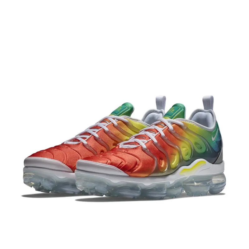 Nike Air VaporMax Plus Rainbow White/White-Neptune Blue-Dynamic Yellow (924453-103)