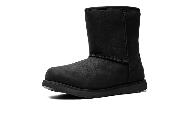 Ugg Classic Short II Waterproof Kids “Black” (1019646K-BLK)