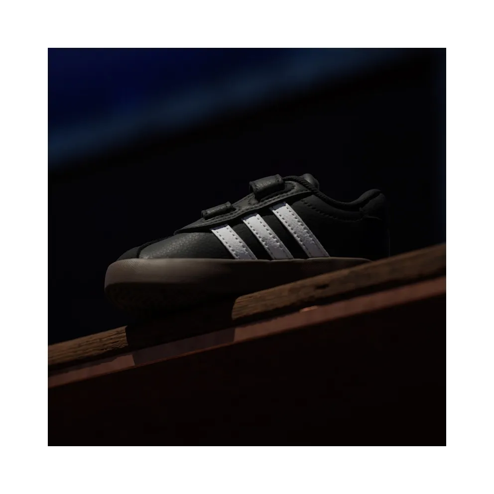 Adidas VL Court 3.0 Skateboard Shoes Kids Core Black / Cloud White / Core Black (ID9156)