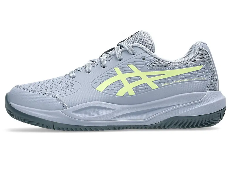ASICS GEL-RESOLUTION X GS CLAY “Grey Blue / Pistachio” (1044A080-402)
