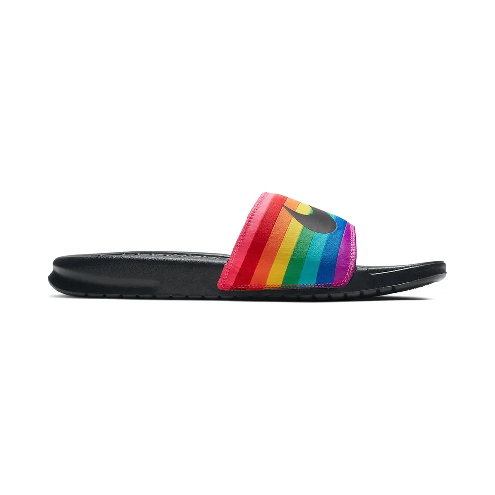 Nike Benassi JDI Be True (2019) Black/Black-Multi-Color (CD2717-001)