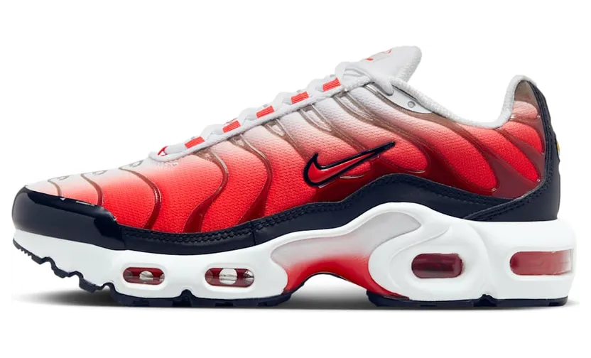 Nike Air Max Plus Fire “White / Black / Light Crimson” (FD9768-100)