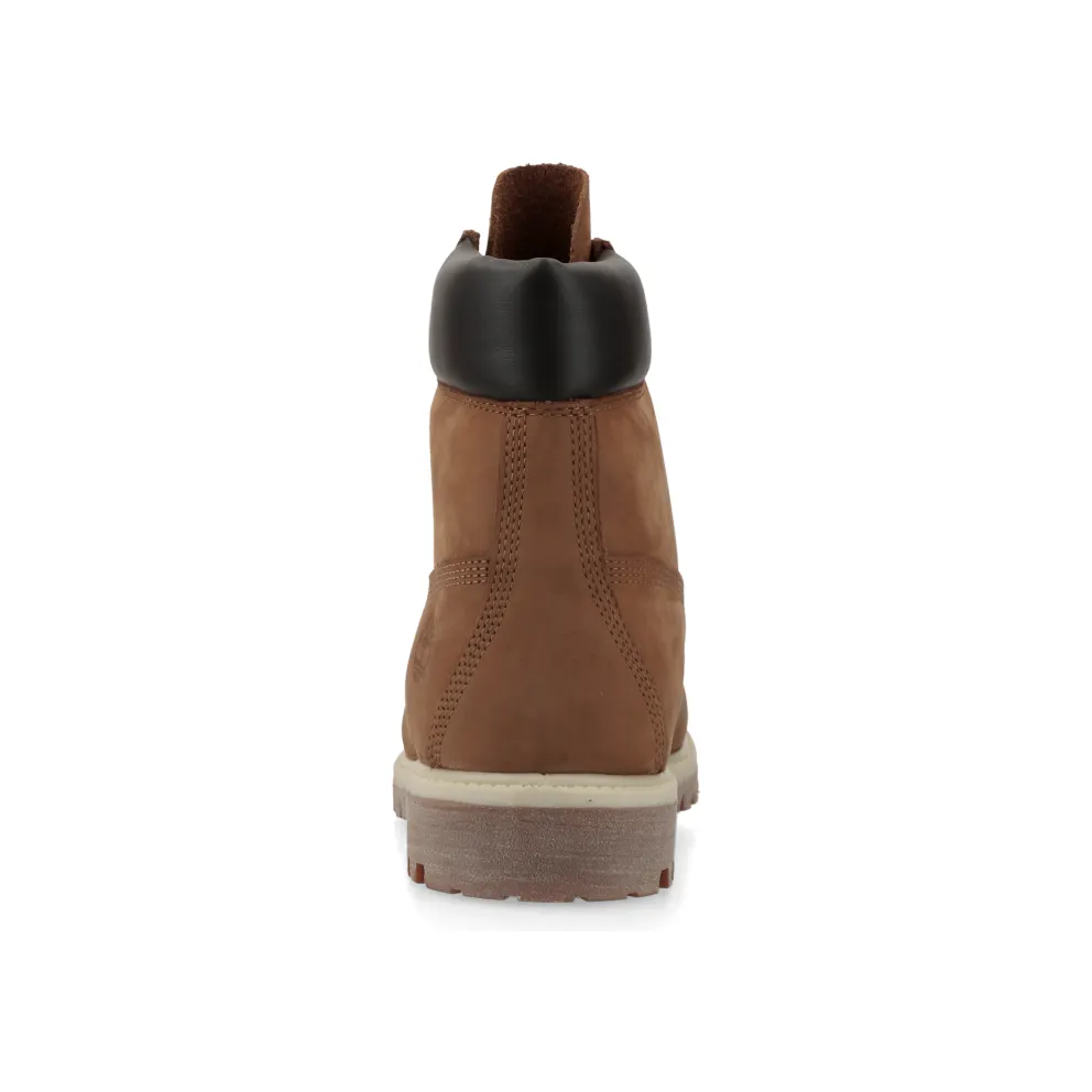 Timberland Premium 6 Inch Lace Up Waterproof Boot (dark wheat nubuck) – TB172066EBL1