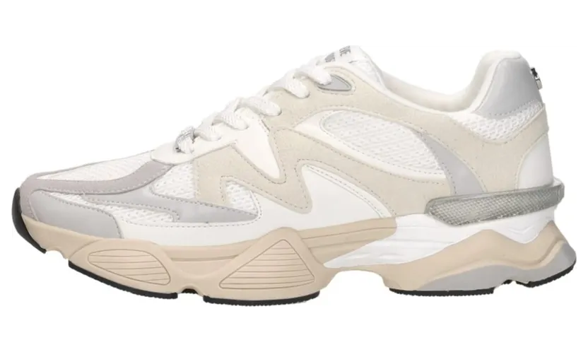 Steve Madden Lichtgrijs / White / Natuurwit (SPEEDERWHITEMULTI)