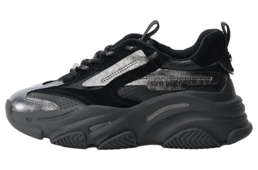Steve Madden sneaker blk/pewtr (SM11005243-02002-026)
