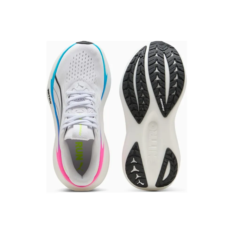 Puma MagMax Nitro 2 White Ultra Blue Poison Pink (312126-06)