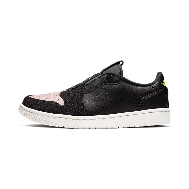 Jordan 1 Retro Low Slip Black Silt Red (W) “Black / Phantom / Silt Red / Volt” (AV3918-002)