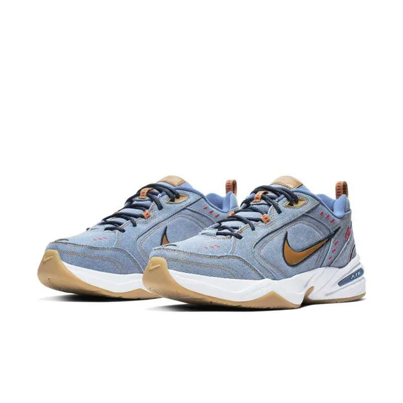 Nike Air Monarch IV Denim College Navy/December Sky-Mystic Navy-Wheat (AV6676-400)