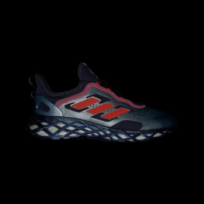 Adidas Web BOOST Running Sportswear Lifestyle Magic Grey Met / Impact Orange / Shadow Navy (GZ6444)
