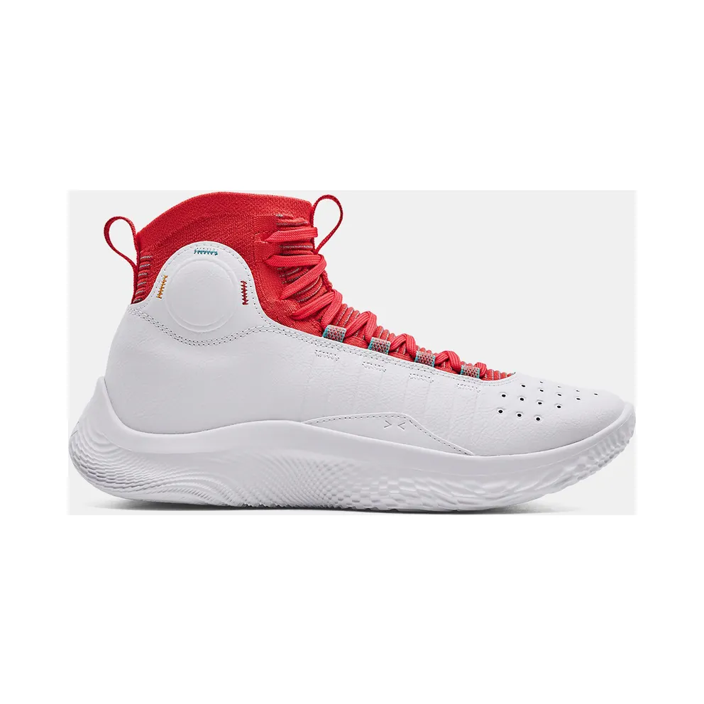 Under Armour Curry 4 Flotro White Red (3024861-100)