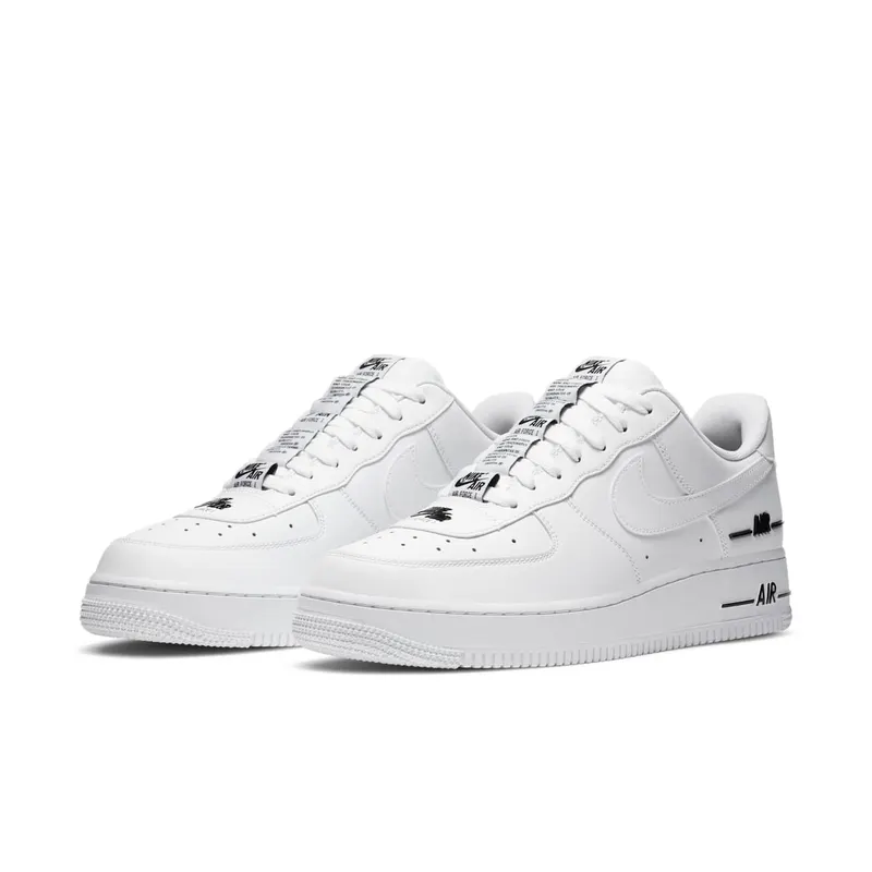 Nike Air Force 1 Low Double Air Low White Black White/White-Black (CJ1379-100)