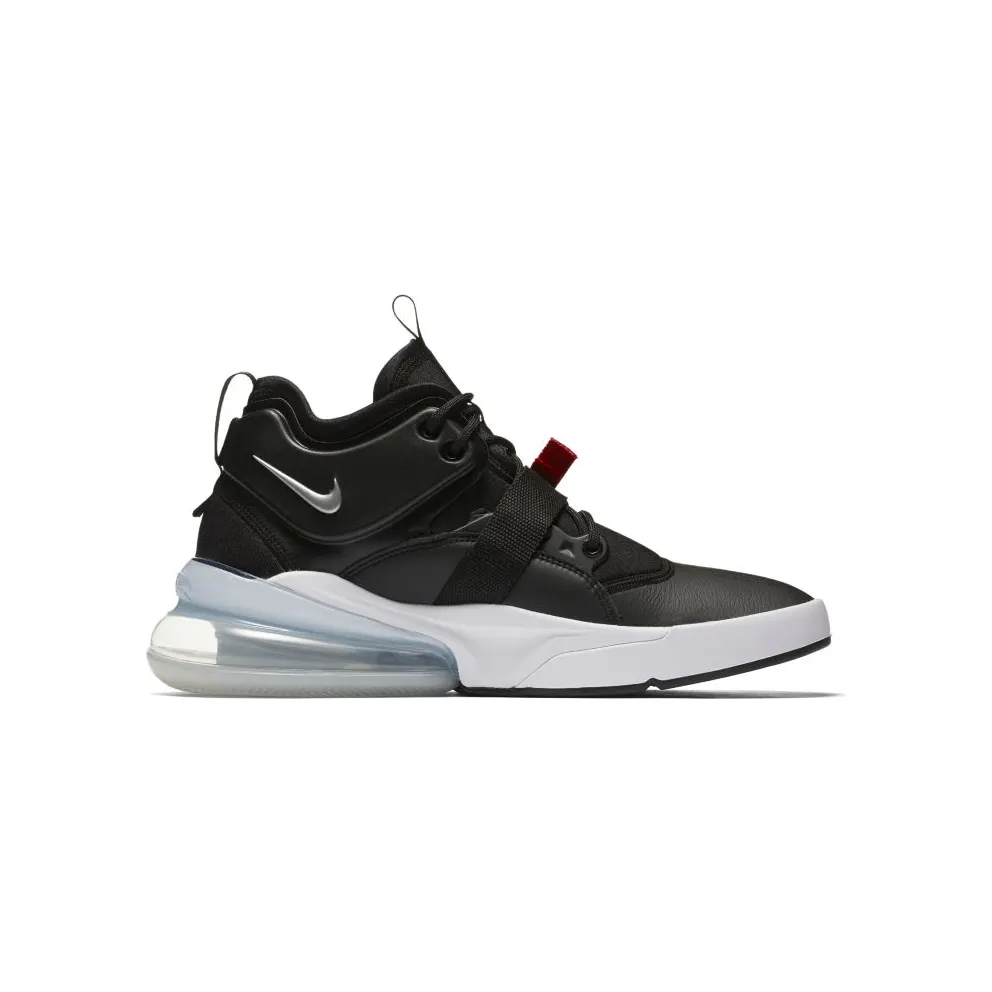 Nike Air Force 270 Black White Black/Chrome-White-University Red (AH6772-001)