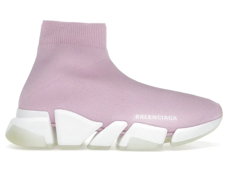 Balenciaga Speed 2.0 Pink White (W) (654045W2DI25691)