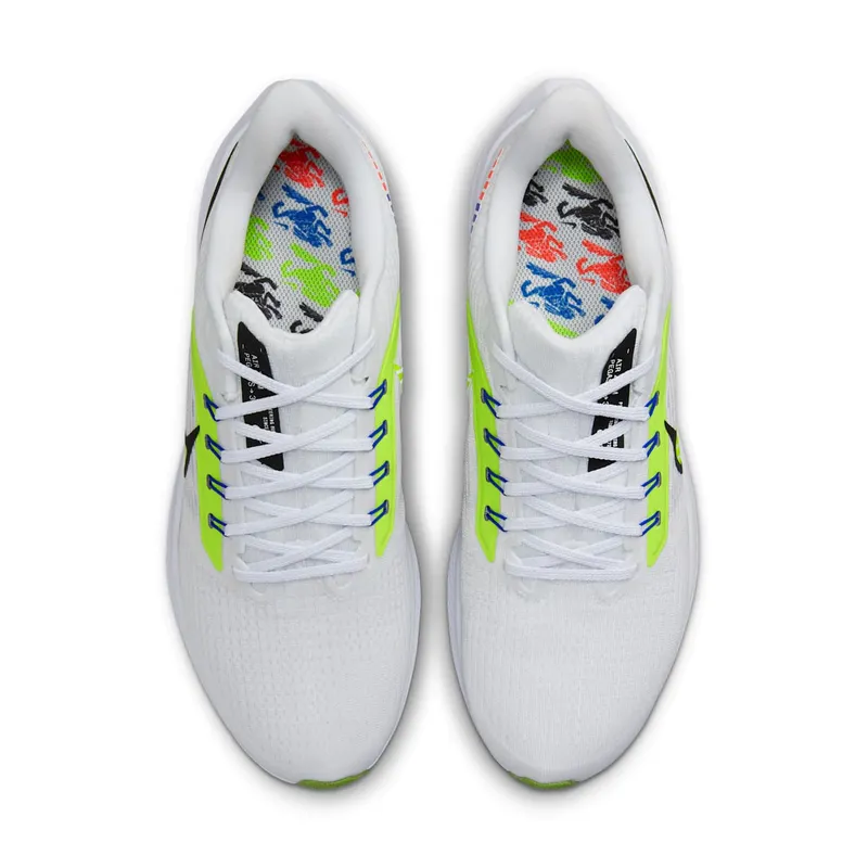 Nike Air Zoom Pegasus 39 PRM “White Volt Racer Blue” (DX1627-100)
