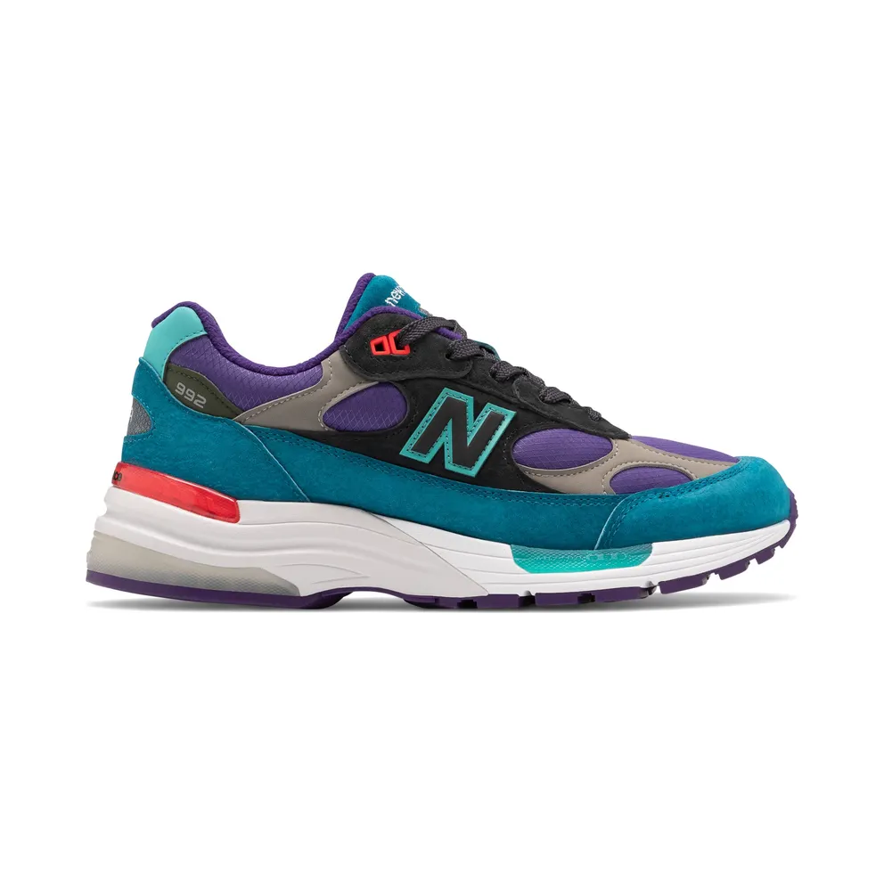 New Balance 992 Concepts Purple Grey Green Teal/Charcoal (M992TC)