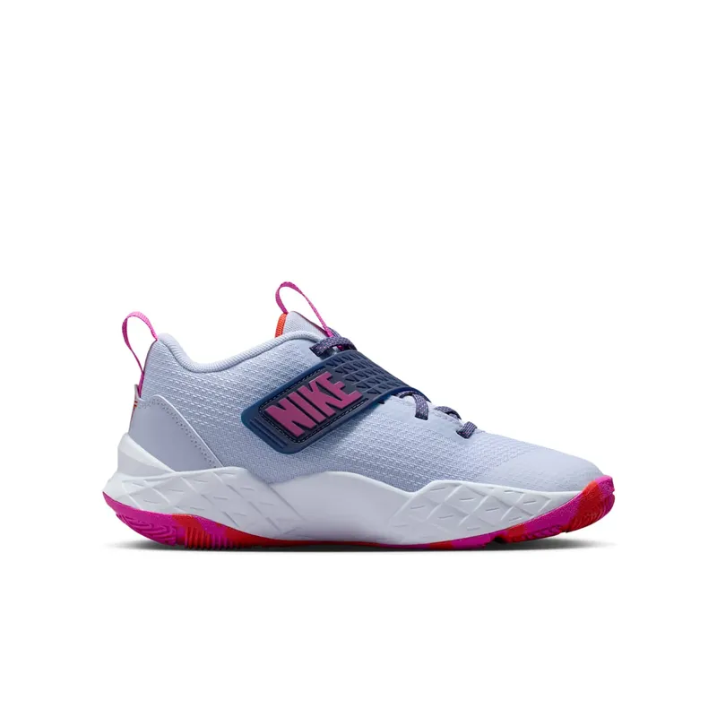 Nike Team Hustle D 12 Ghost Midnight Navy Picante Red Fire Pink (HF6279-005)