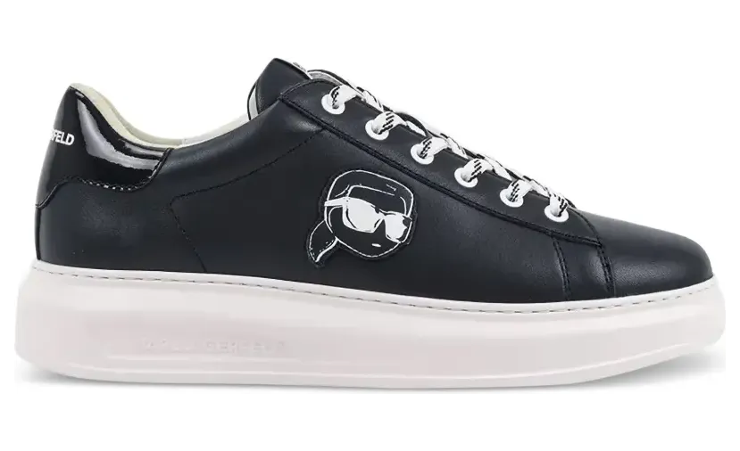 Karl Lagerfeld Kapri met plateauzool “Black” (KL52571N0AA)
