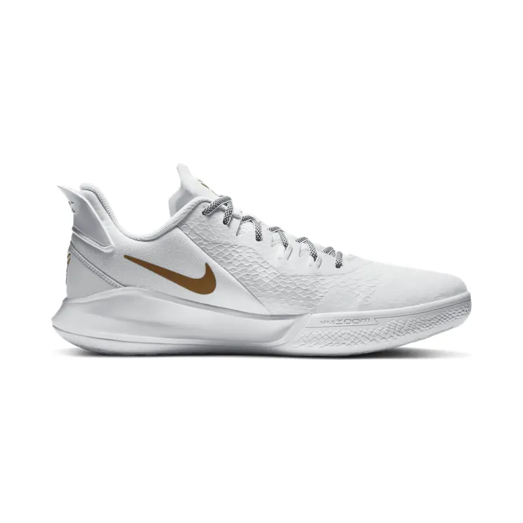 Nike Mamba Fury White Metallic Gold