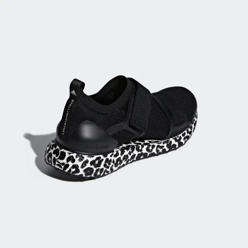 adidas  Ultra Boost X Stella McCartney Black Leopard (W) Core Black/Core Black/Cloud White (B75904)