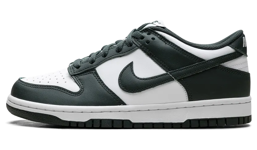 Nike Dunk Low GS “White / Vintage Green” (FB9109-120)
