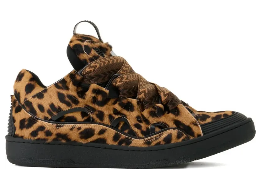 Lanvin met luipaardprint en zigzagpatroon “Brown” (FUSKDK12POLEP26)