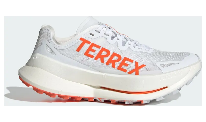 Adidas Terrex Agravic Speed Ultra Trail Running Cloud White / Impact Orange / Dash Grey (IH3767)