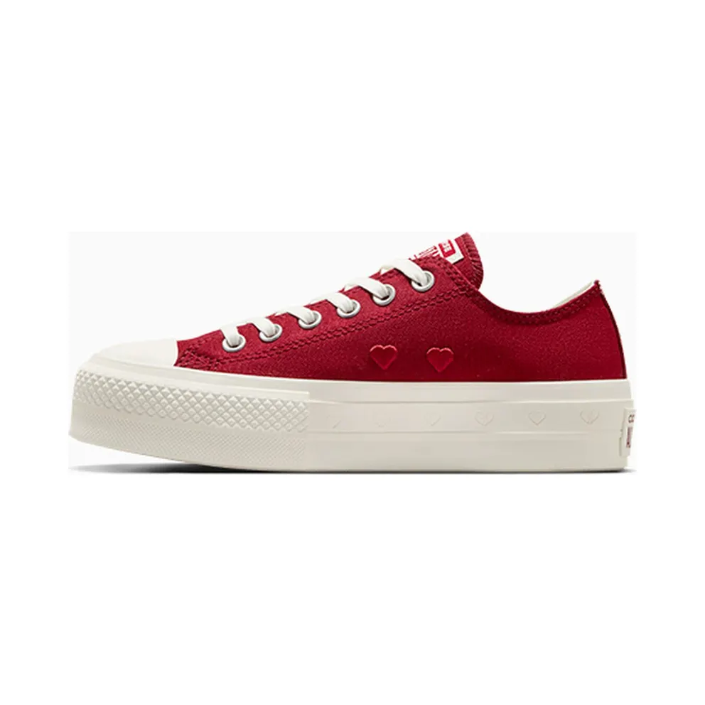 Converse Chuck Taylor All Star Lift Platform Valentine’s Day Park Red/Vintage White/Egret (A13653C)