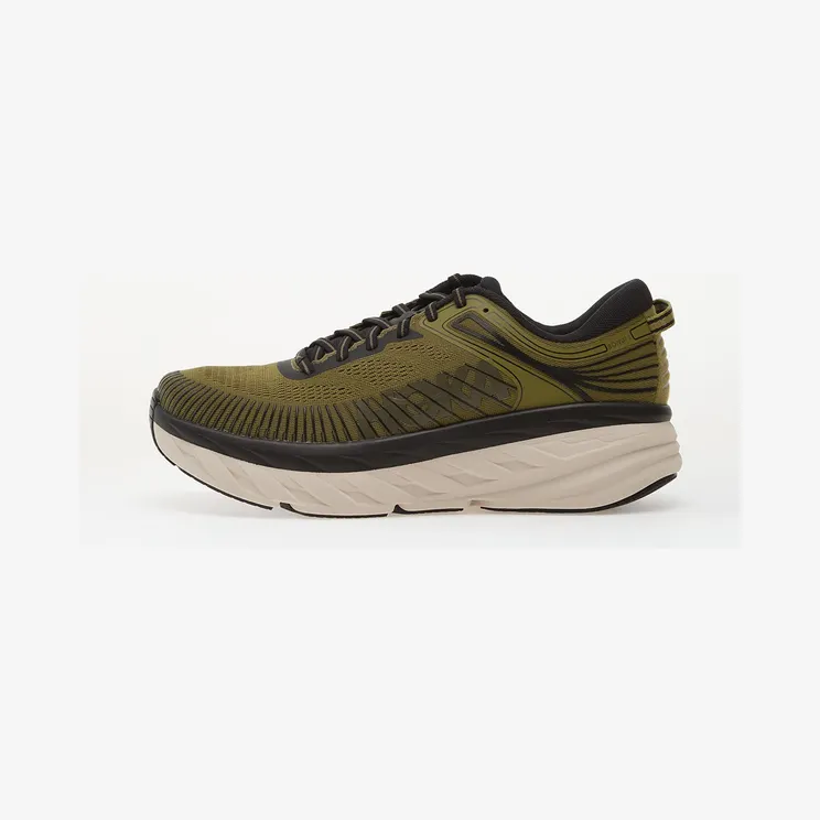 Hoka Bondi 7 Beige