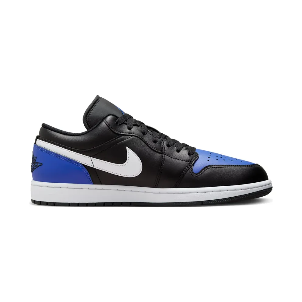 Jordan 1 Low “Black Royal Toe” (553558-042)