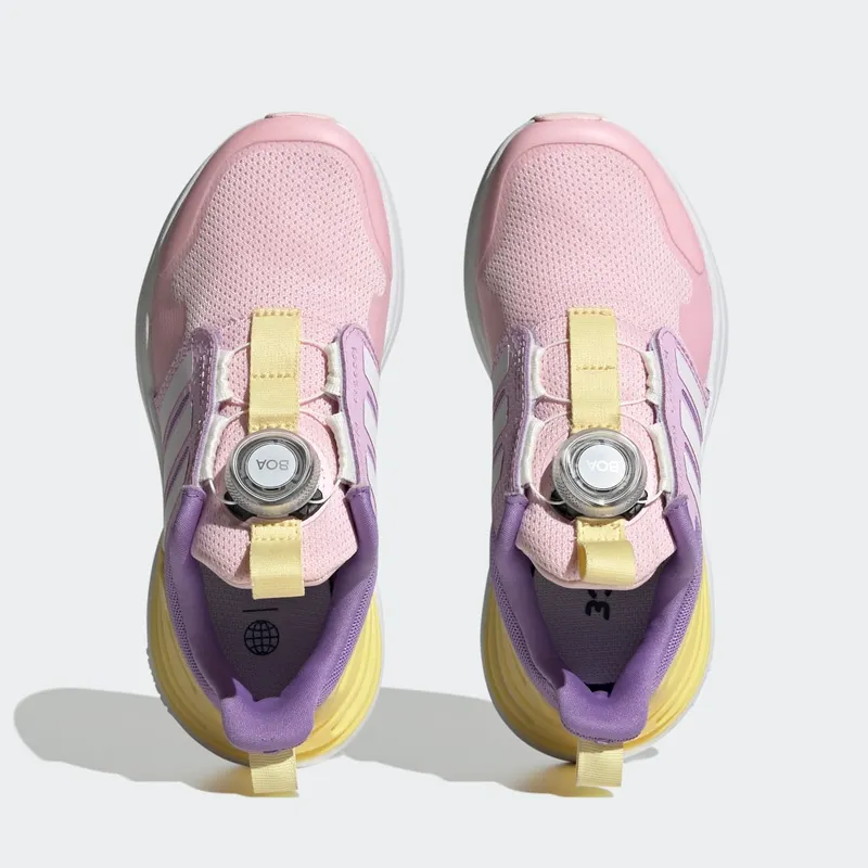 Adidas RapidaSport Bounce BOA Closure Clear Pink / Cloud White / Bliss Lilac (HP2566)